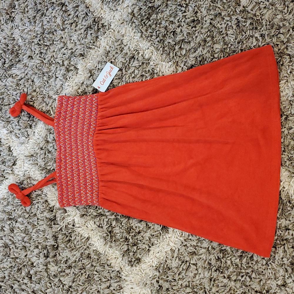 Cat & Jack Girls Terry Swim Cover Up Dress